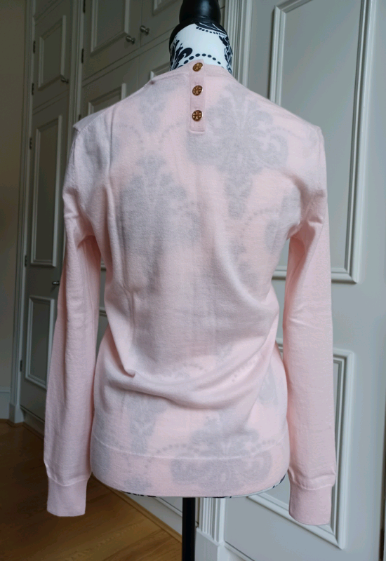 Light pink cashmere Tory Burch jumper