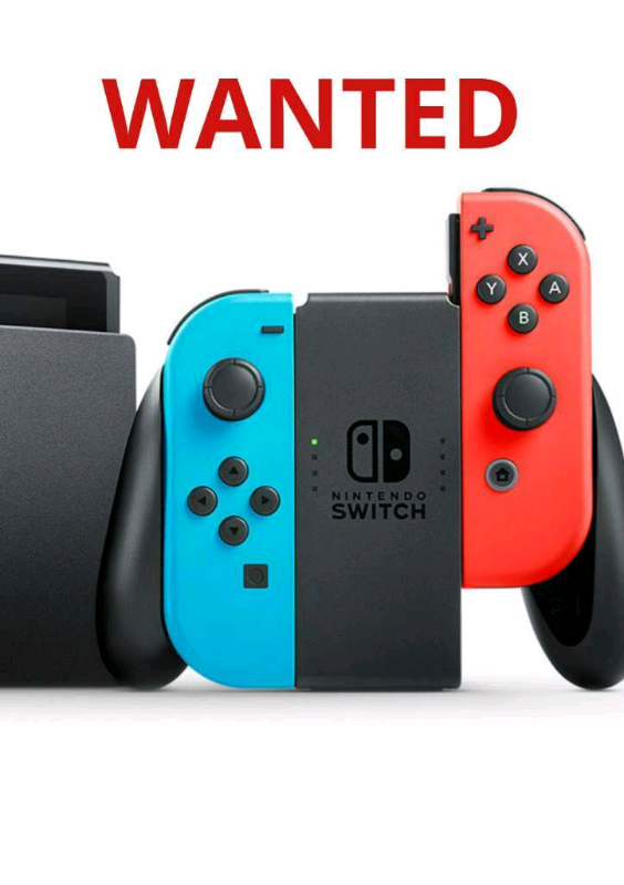 Wanted a Nintendo switch 