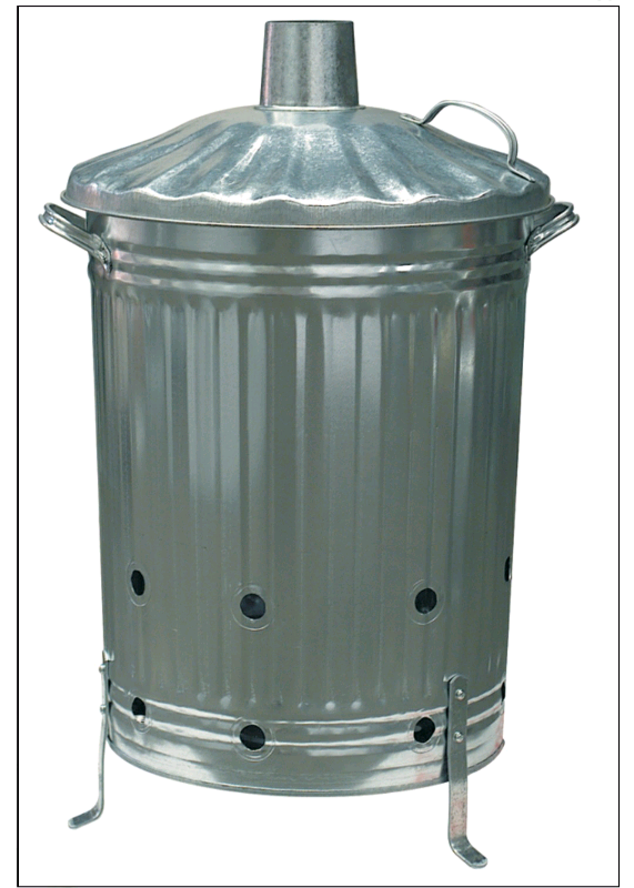 Ambassador Galvanised Incinerator
