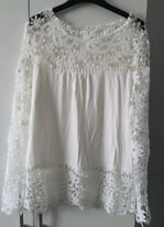 Lace top white 