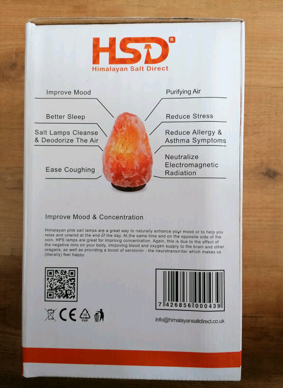 image for Himalayan Crystal Rock Salt Lamp 6-9kg
