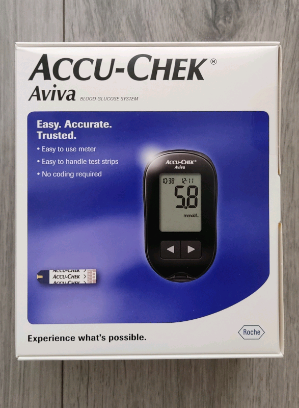 Accu Chek Blood Glucose Diabetic Testing Monitor/Meter/System | in Leicester, Leicestershire | Gumtree