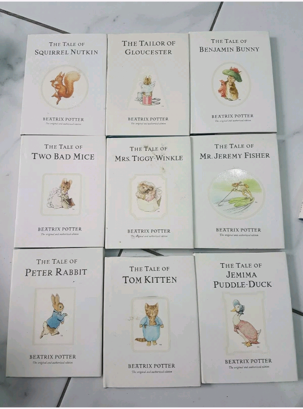 22 x Books Tales of Peter Rabbit