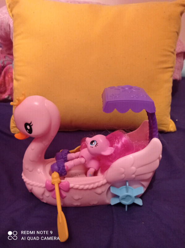 image for My little pony swan boat 