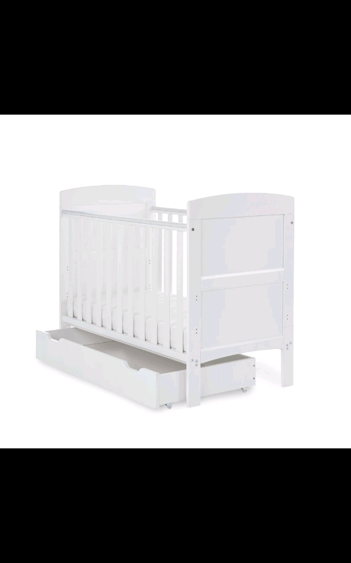Obaby mini cotbeds and drawers