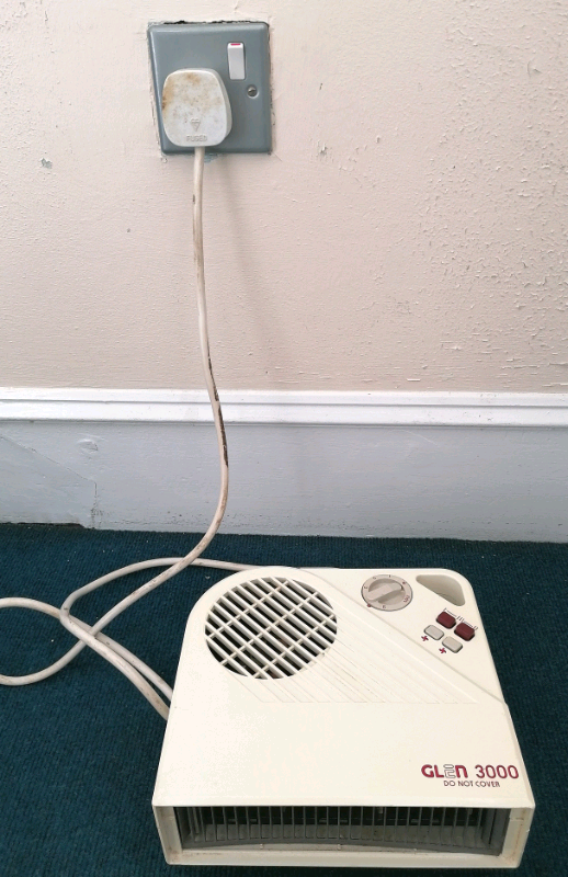 GLEN 3000 Series Portable Fan Heater / Cooler - FAB COMPACT & PORTABLE