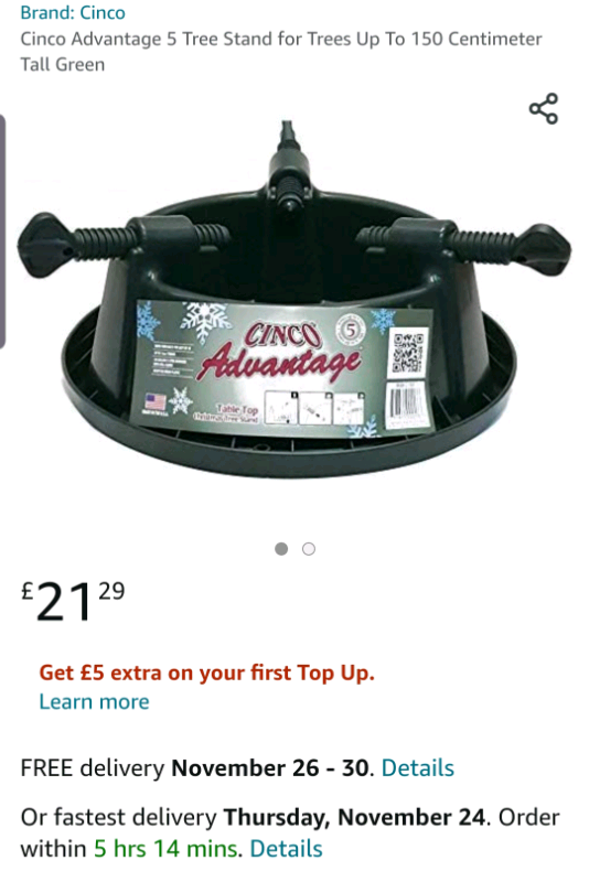 Christmas Tree stand