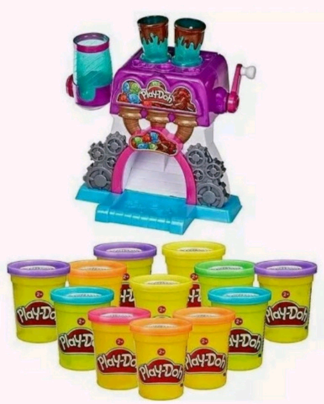 Play-DohCandy Delights + 12 Play Doh Tubs delivery free
