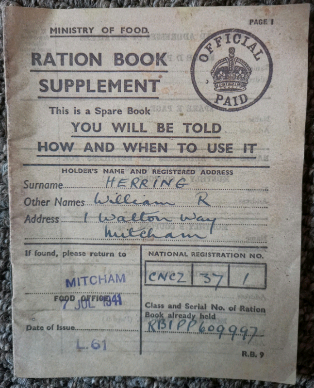 Ration book