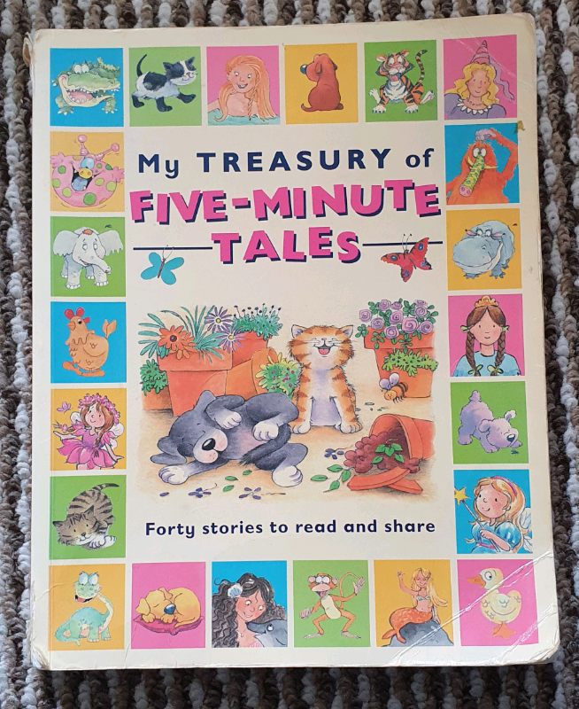 image for My treasury of 5 minutes tales.