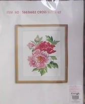 Kleeneze Counted Cross Stitch Flowers as in picture 