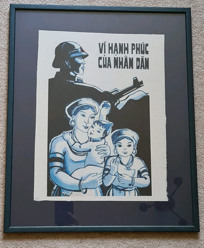 Set of 3  vintage Propaganda pictures