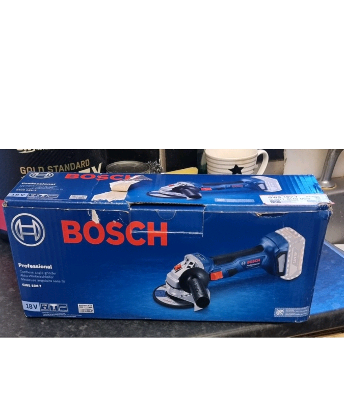 Bosch GWS 18V-7N 18V Angle Grinder 115mm