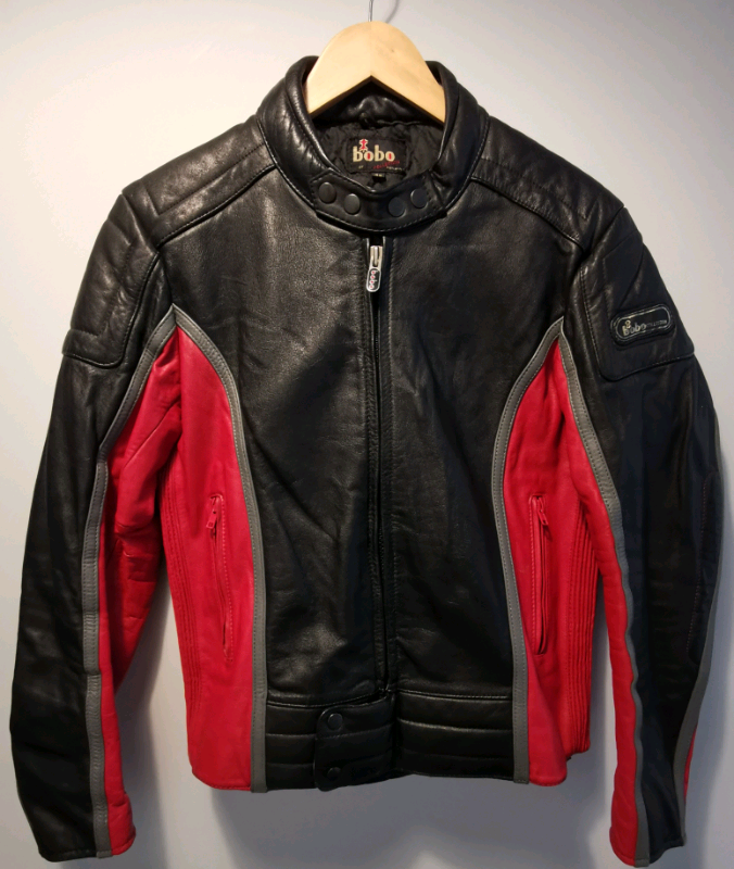 image for (AVAILABLE) Cool Vintage Original Bobo Biker’s Leather Jacket - size 42 (small/medium)