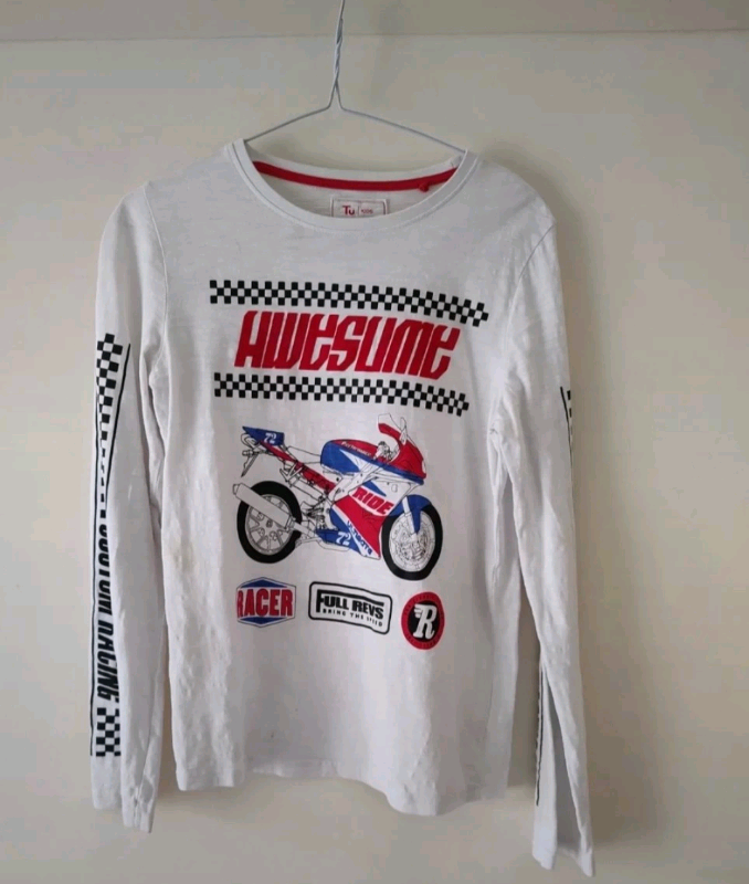 image for New Tu Long Sleeve Motorbike Cotton Top Immaculate 
