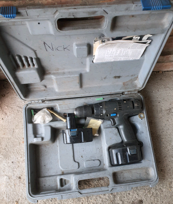 image for Cordless Drill with extra battery 