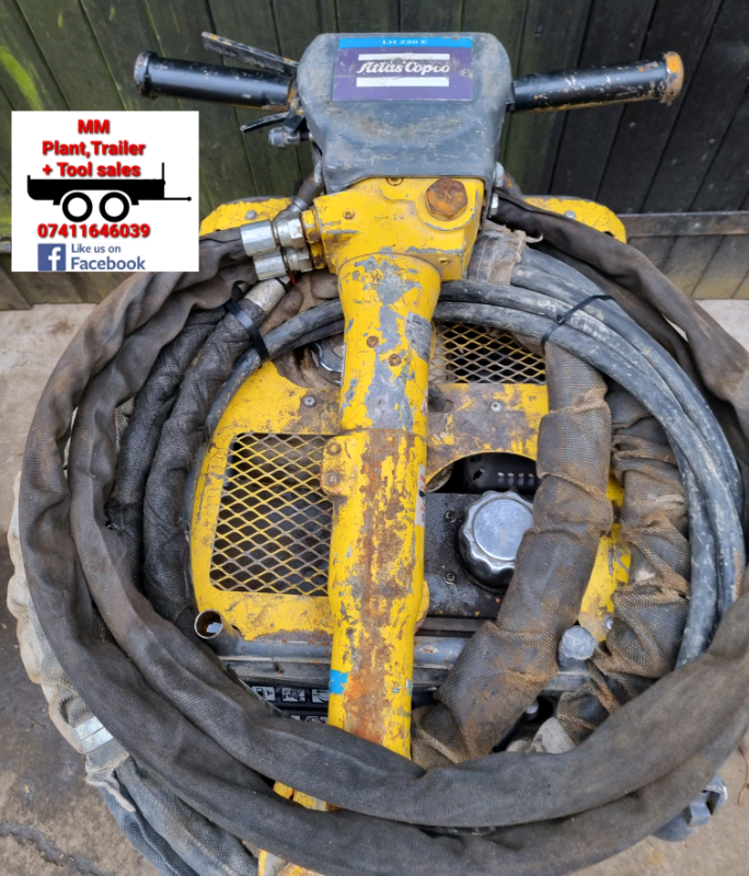 Atlas Copco LP9 20P hydraulic power packs + breakers JCB beaver £850