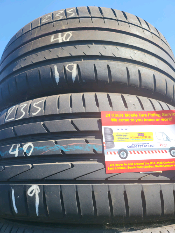 Used Part Worn Tyres - Mobile Fitting Service, Bow 
