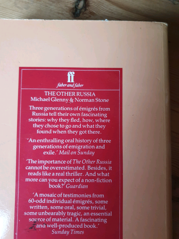 Various Books about Russia-£5 each
