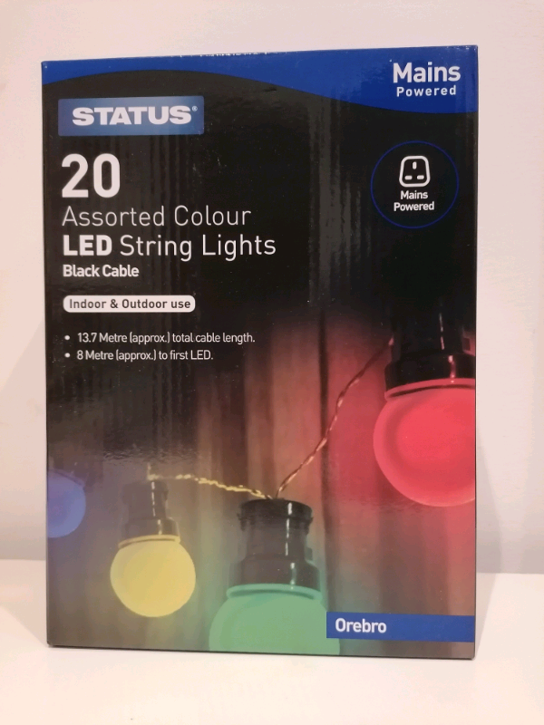 Christmas String Lights Assorted Colours LED £20 EACH OR TWO FOR £35 N