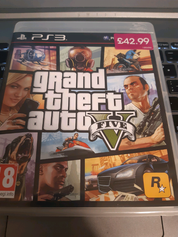 Grand theft auto 5 ps3 PlayStation 3 game