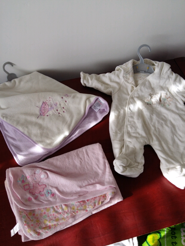 Baby Blankets and All in One Coat.