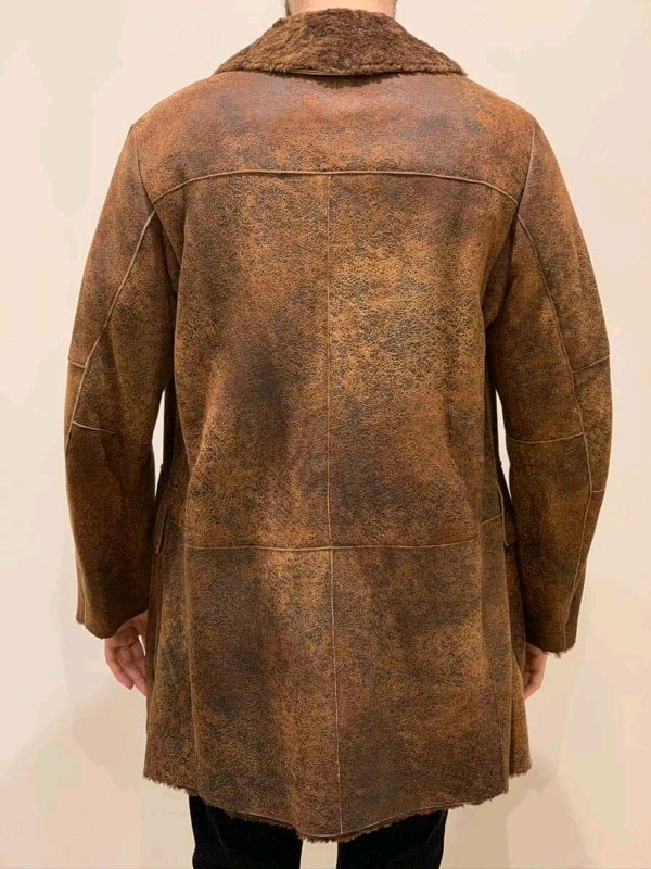 Marlboro classics sheepskin jacket 
