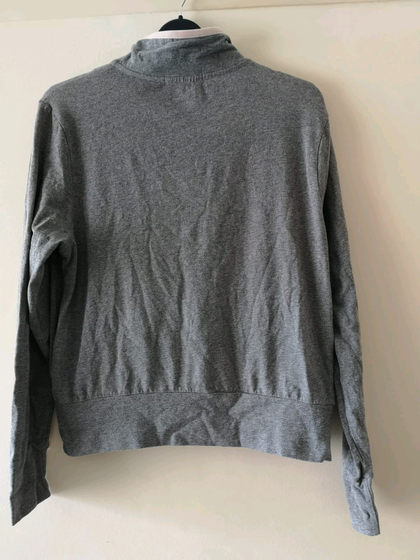 Next Soft Grey Zip Top Immaculate 