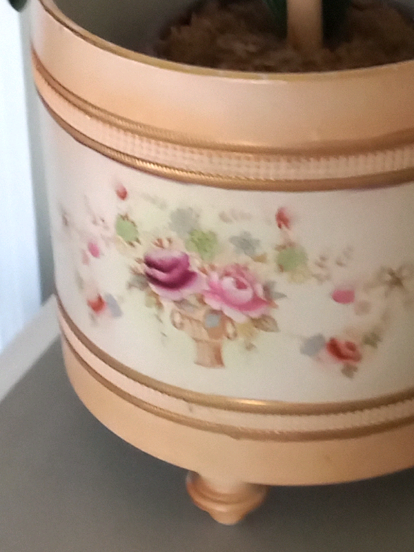 Antique Crown Devonware plant pot 