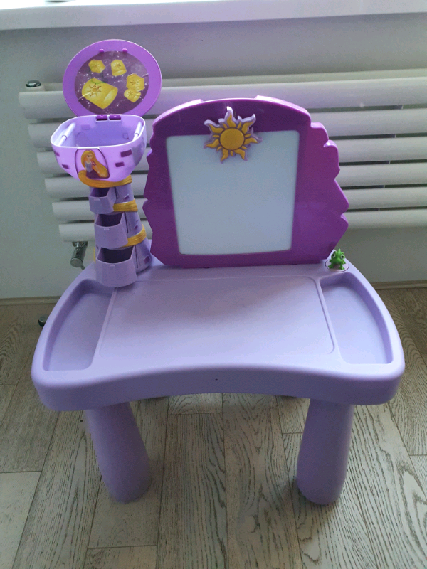 Rapunzel vanity craft desk table
