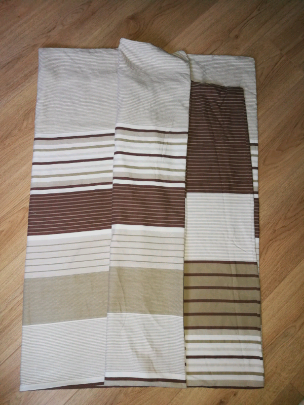 image for Single bed Brown Duvet cover 190cmx132cm