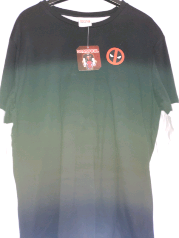 Deadpool Reversible Long Sleeve T-Shirt BNWT