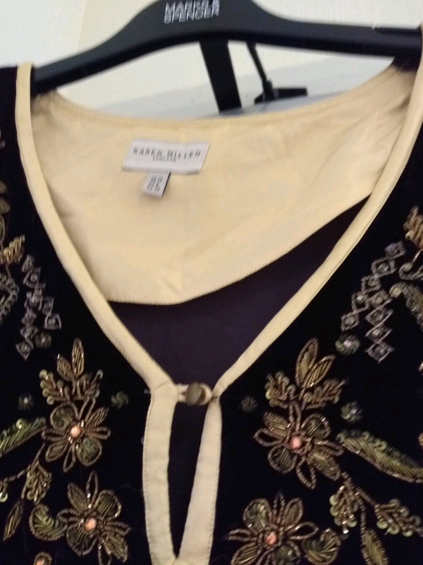 Ladies Velvet Tunic Designer 