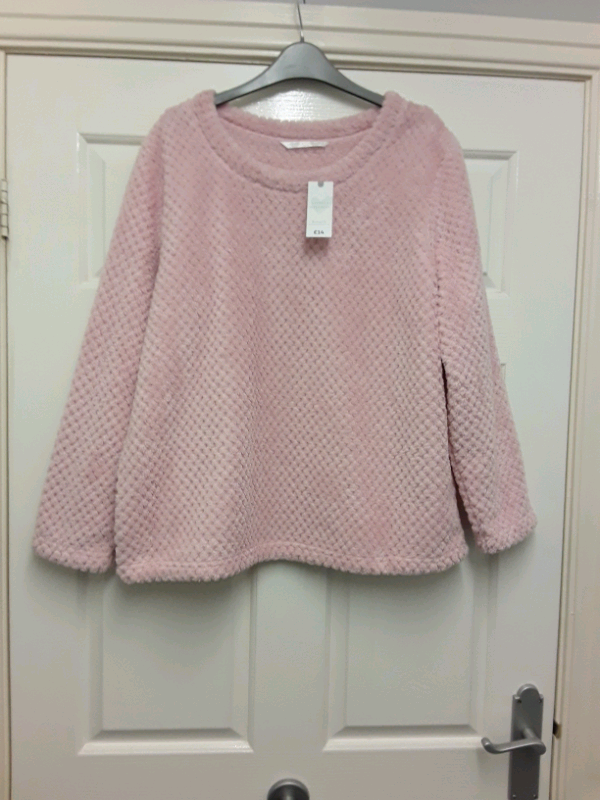 image for (NEW) BONMARCHE LOUNGE JUMPER 12/14 PINK (COST £14)