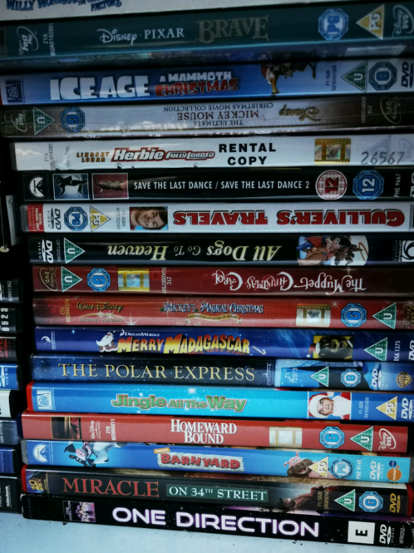 Lots of dvds 