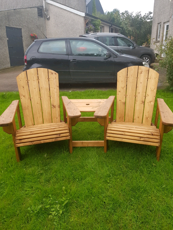 Reclining Adirondack jack and jill