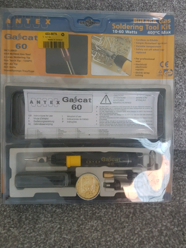 image for Gascat 60 Butane Gas Soldering Tool kit