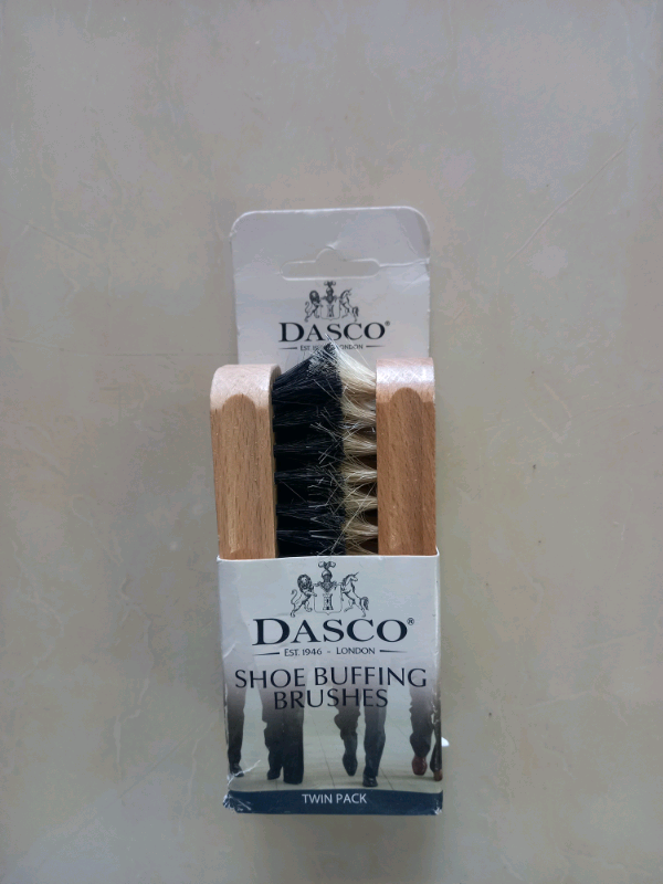 image for Set of Dasco shoe buffing brushes