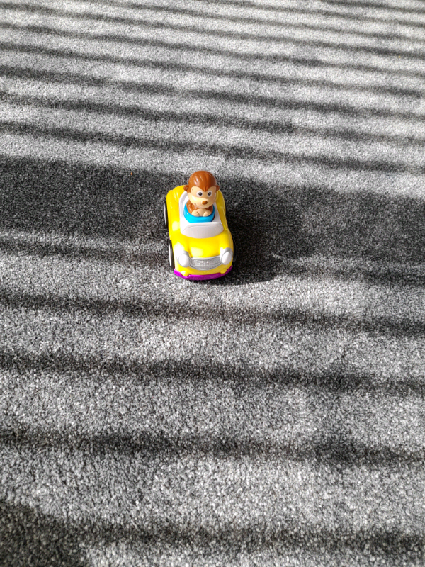 Toy push and go car