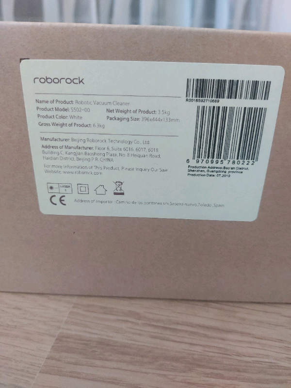 Roborock Robotic Vacuum Cleaner S502-00