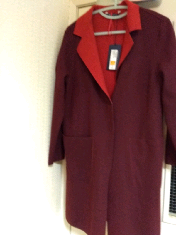 Ladies Wool Coat New 