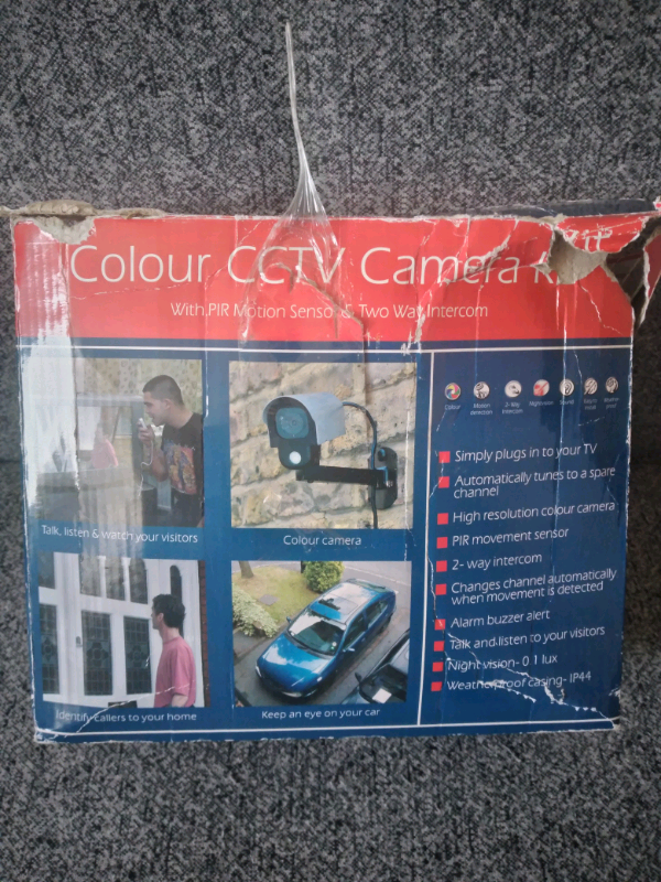 Colour CCTV camera 