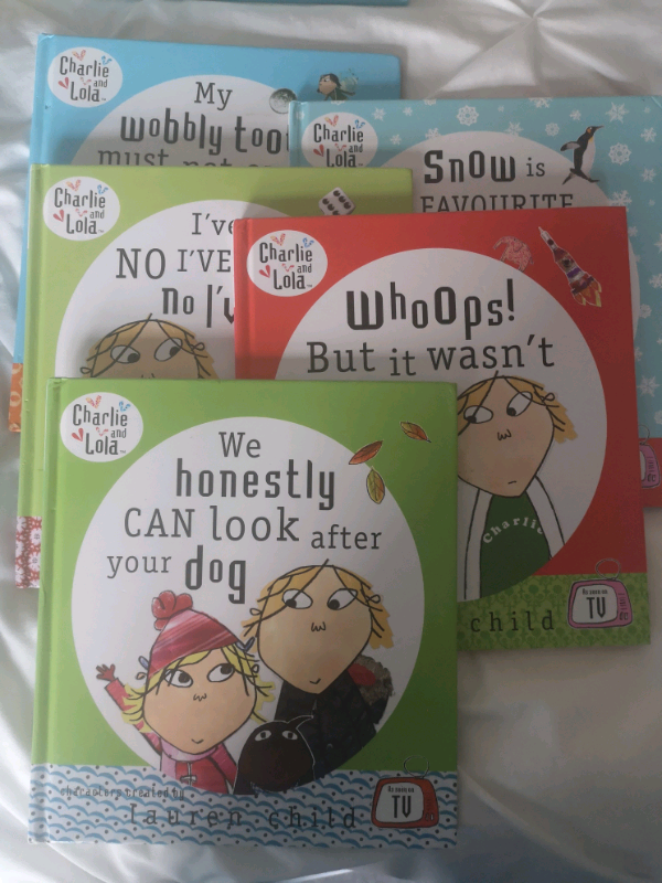 image for 5 x Charlie & Lola books