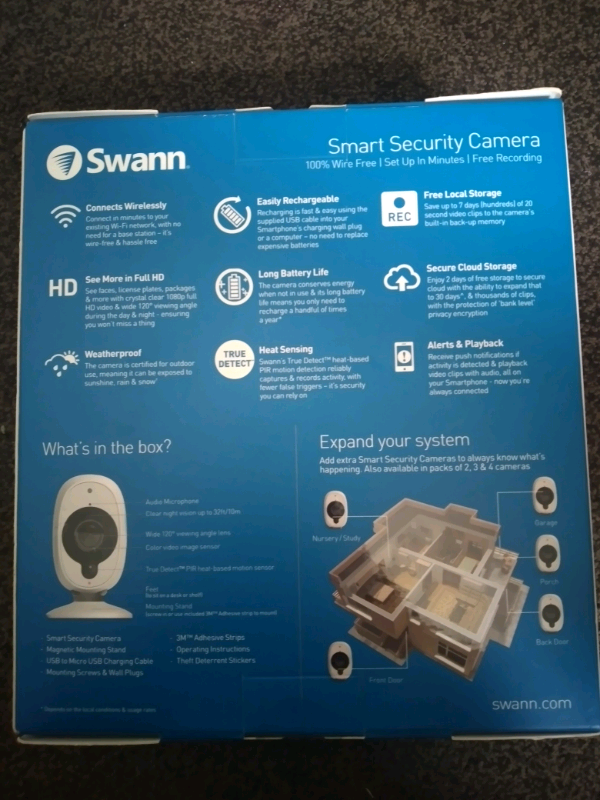 Swann smart security camera 