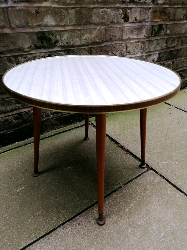 RETRO CHIC VINTAGE 50s/60s Lounge Round Coffee TABLE FILM TV SET PROP | in  West End, London | Gumtree