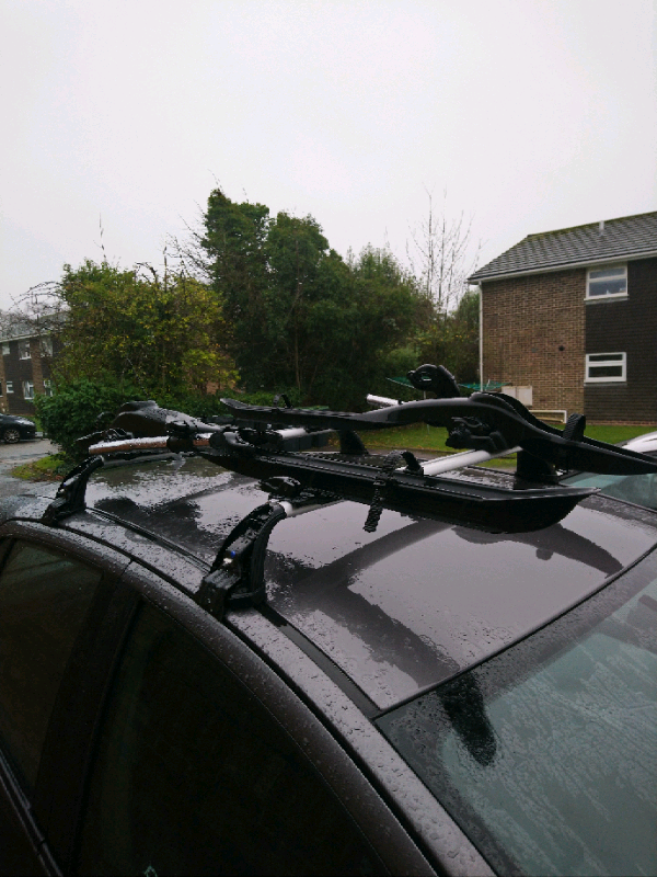 image for Toyota bicycle bike roof rack carriers x 2