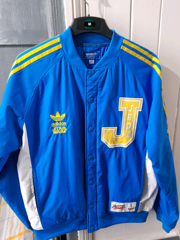 James Dyson tragedia Maniobra Star Wars adidas Rebellion Athletics Jedi blue Jacket. UK men's size L | in  Wallsend, Tyne and Wear | Gumtree