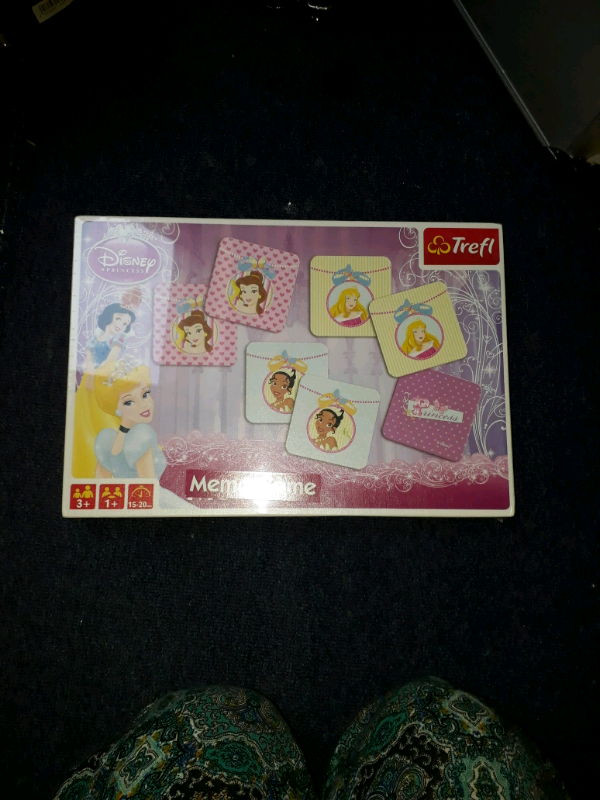 image for Disney princess memo game.
