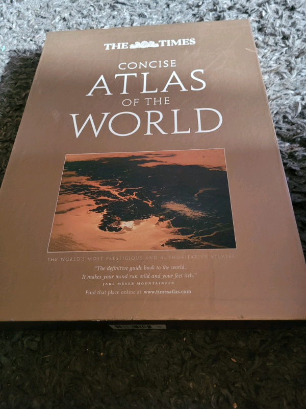 image for The Time, Concise Atlas of the World 