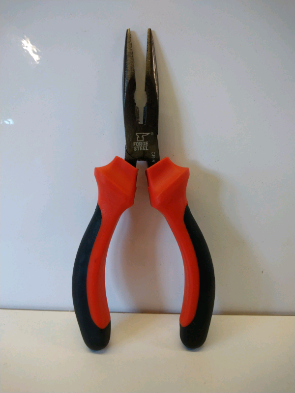 160mm Needle nose Pliers. Forge steel NEW